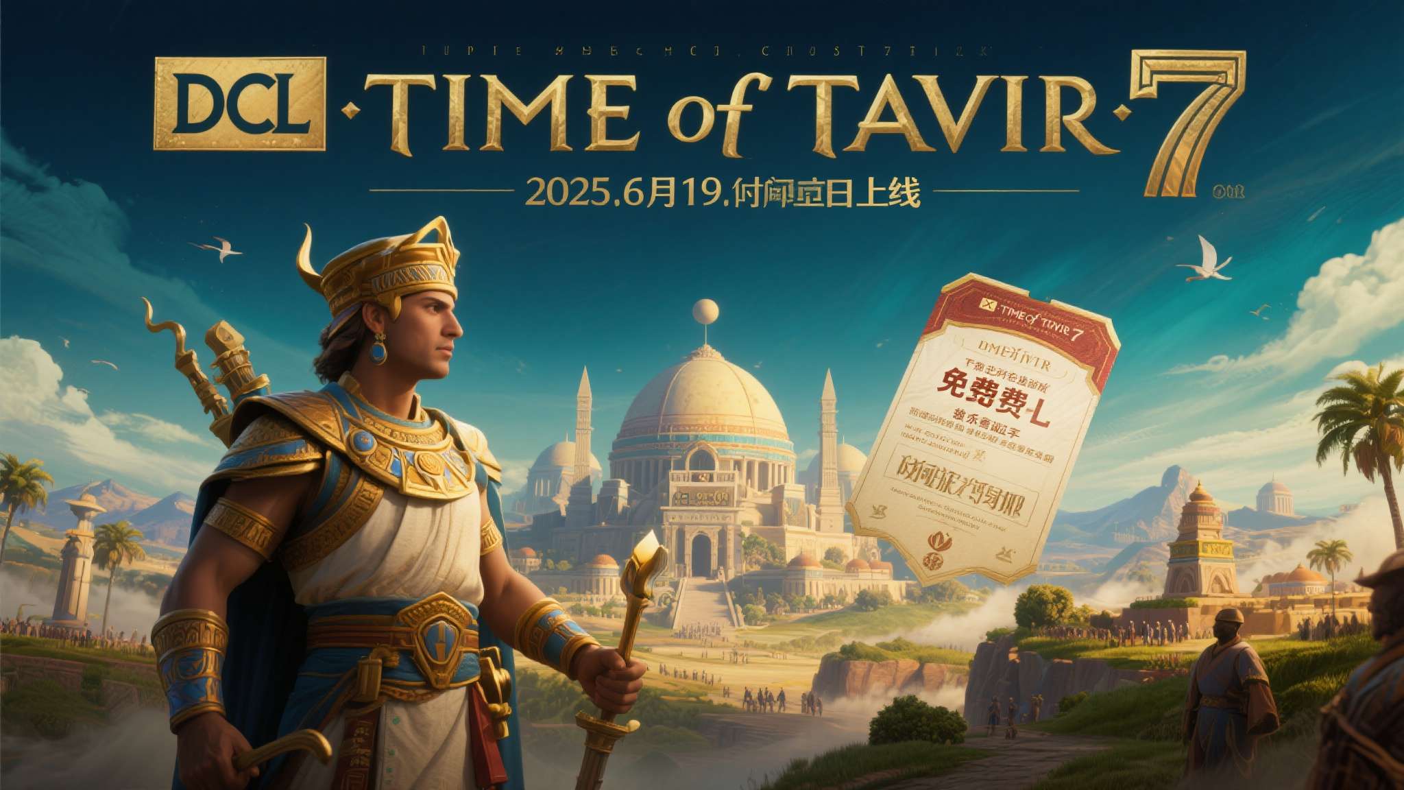 5月19日上线!《文明7》免费DLC「时间的考验」预告 DLC「时间的考验」将于2025年5月19日正式上线,覆盖PC(Steam、Ep