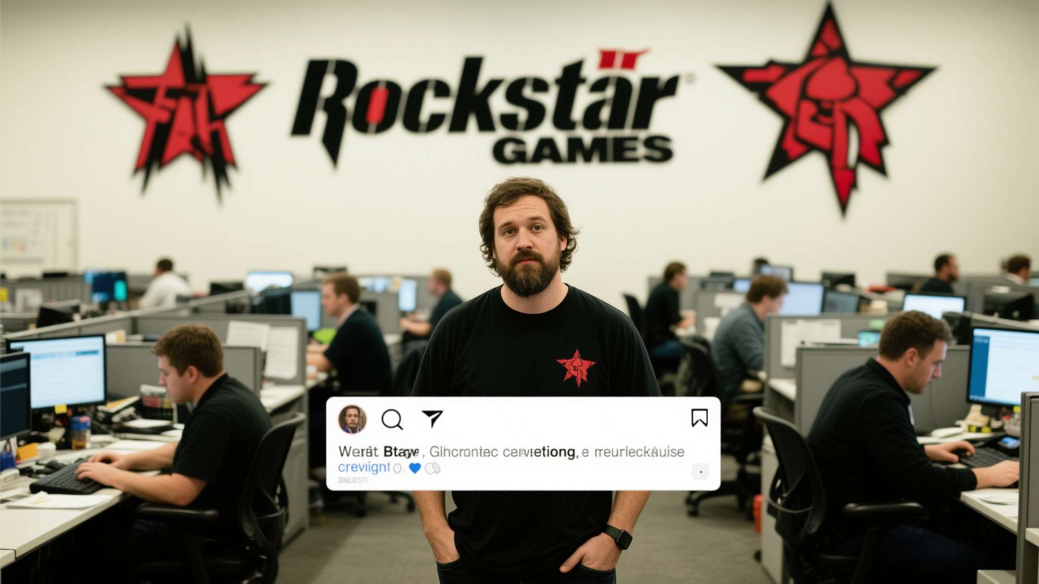 据多个海外游戏媒体报道，一名自称Rockstar Games前员工的人士在社交平