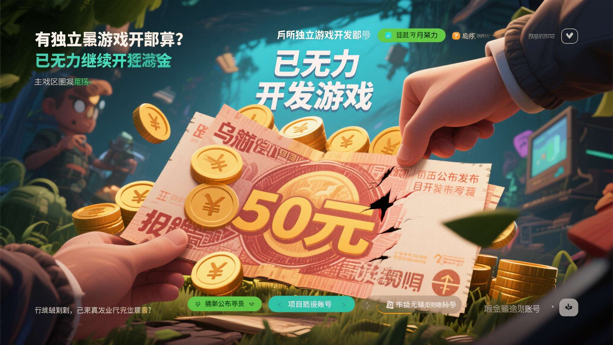 众筹巨款竟转错账号!开发商无奈宣布没钱开发游戏 一场令人瞠目结舌的乌龙事件正在游戏圈疯狂发酵——某独立游戏开发商历经数月努力,成